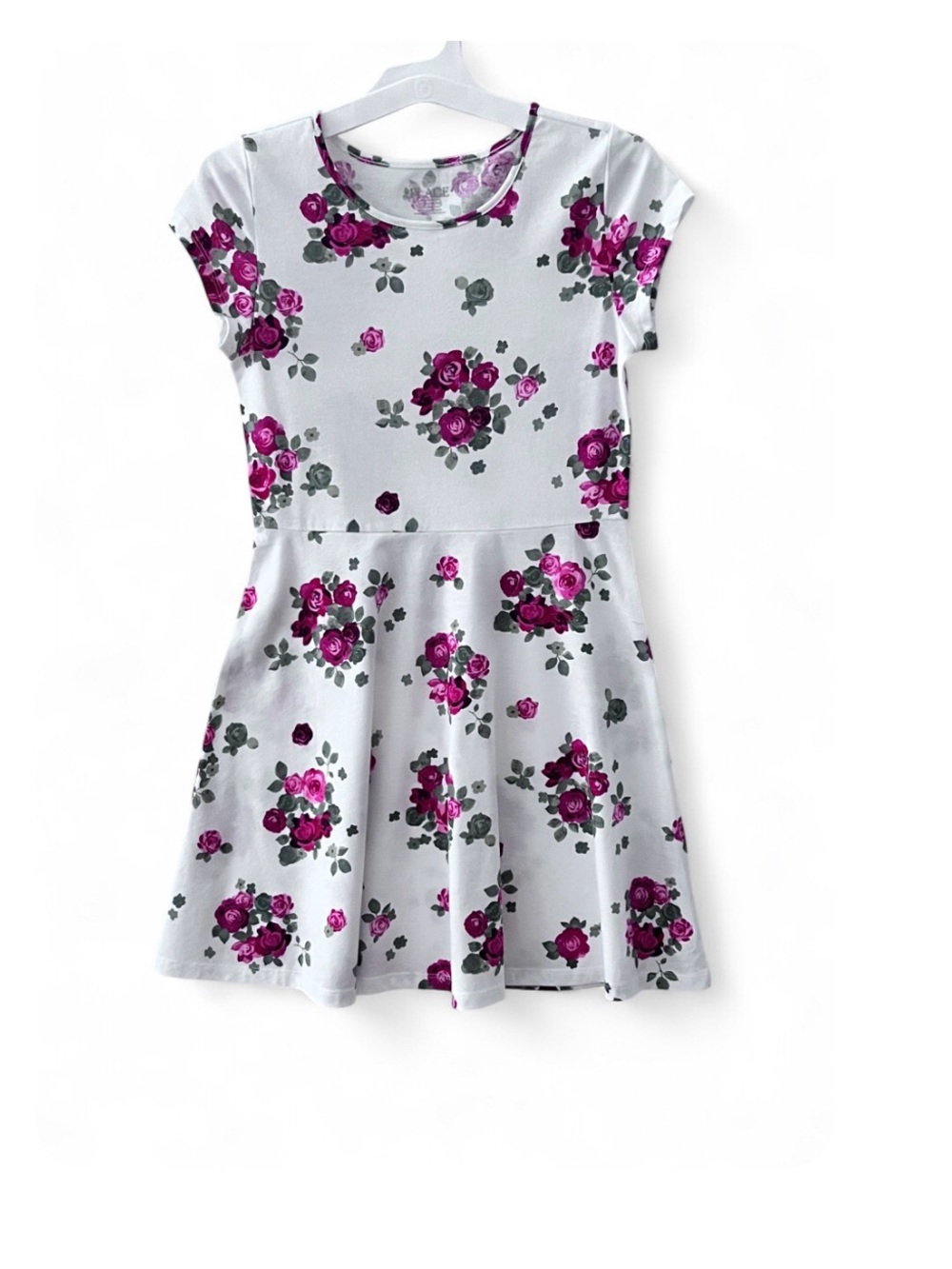 Used! The Children's Place Girls Print Skater Dress10/12 - Picture 6 of 6